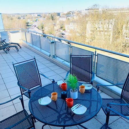 Big Penthouse 2 Bedrooms In Center With Parking And Largeterrace-41 Luxembourg Bagian luar foto